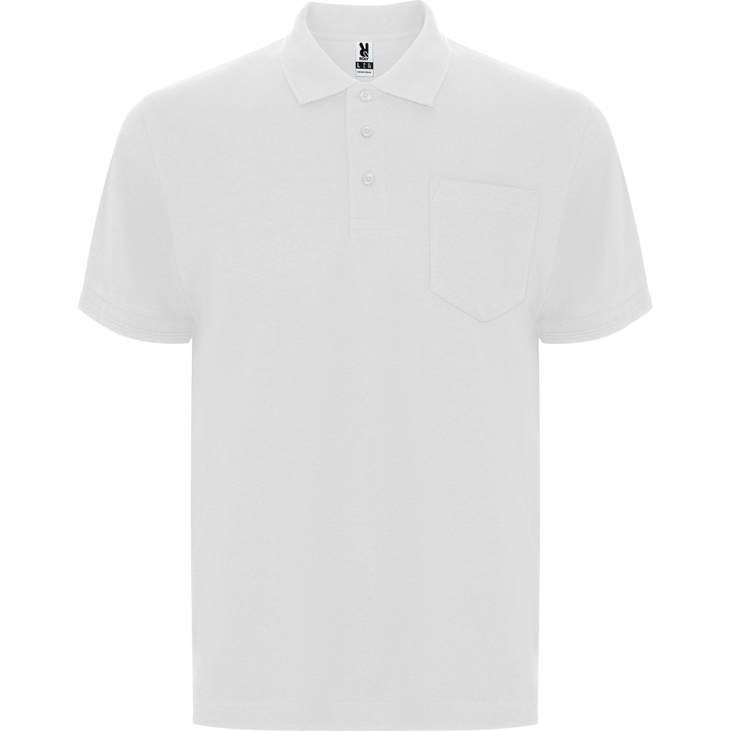 Polo de manga corta.