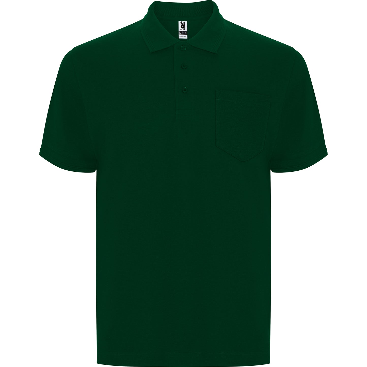 Polo de manga corta.