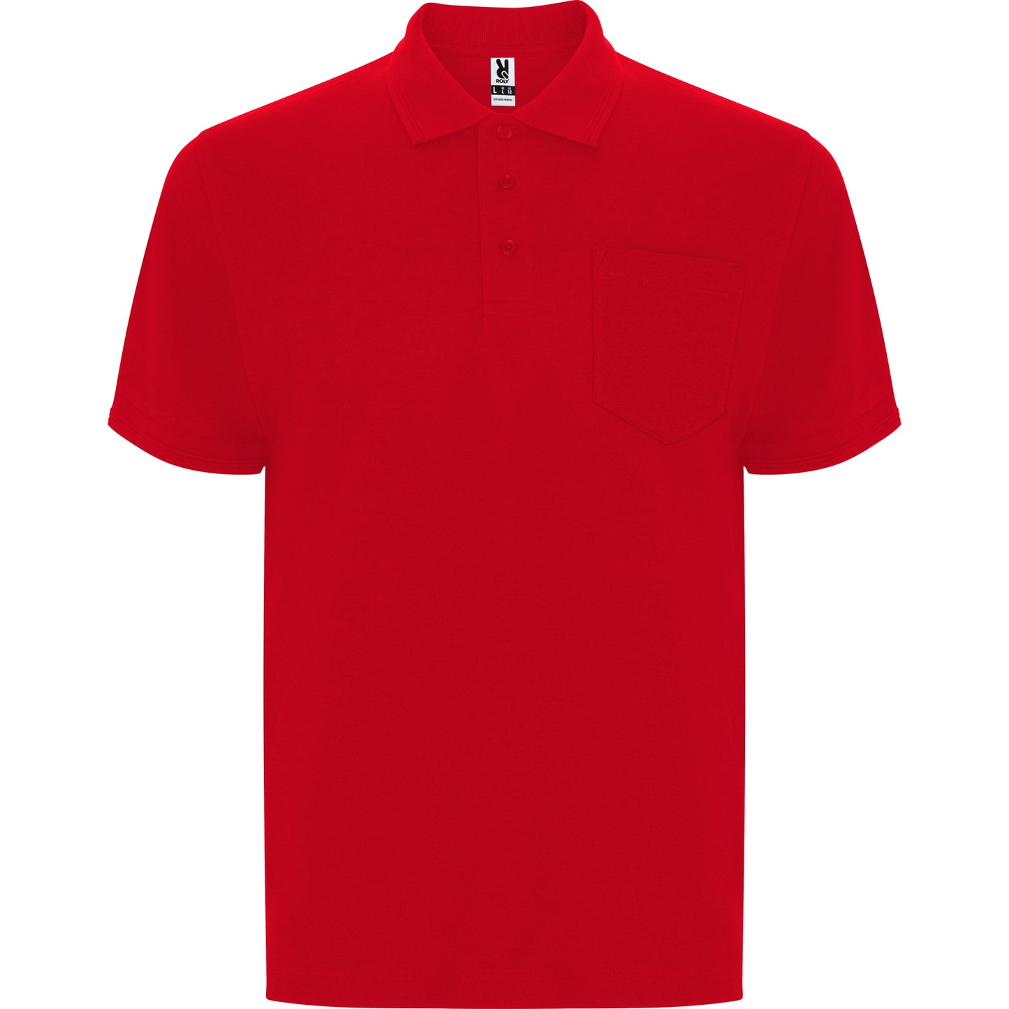 Polo de manga corta.