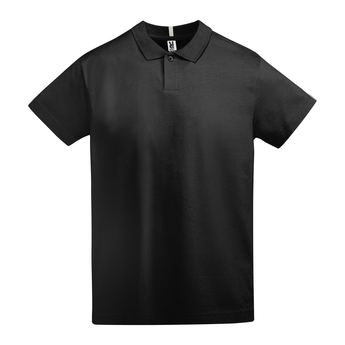 Polo de manga corta.