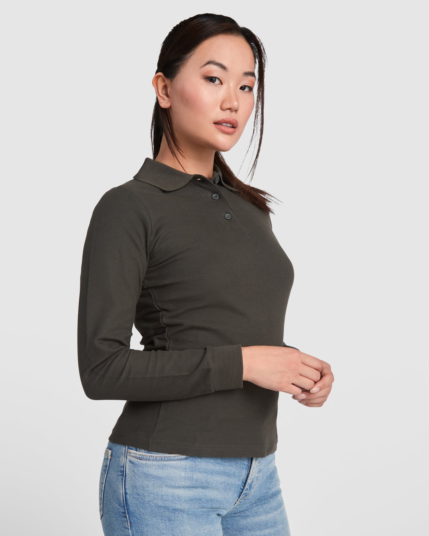 Polo Manga Larga ESTRE Woman