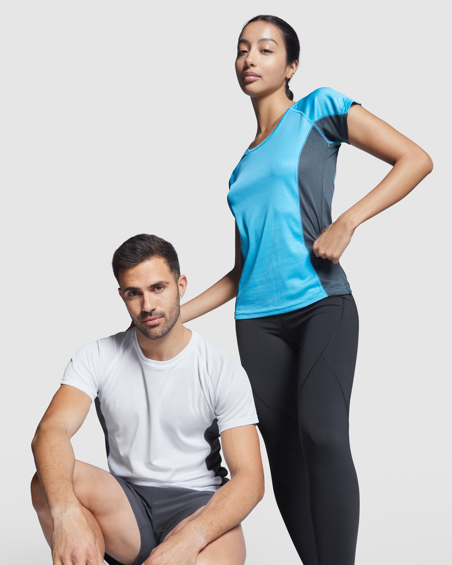 Camiseta técnica combinada
