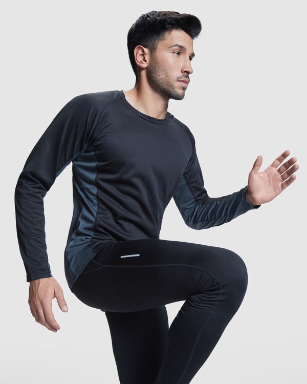 Camiseta técnica combinada