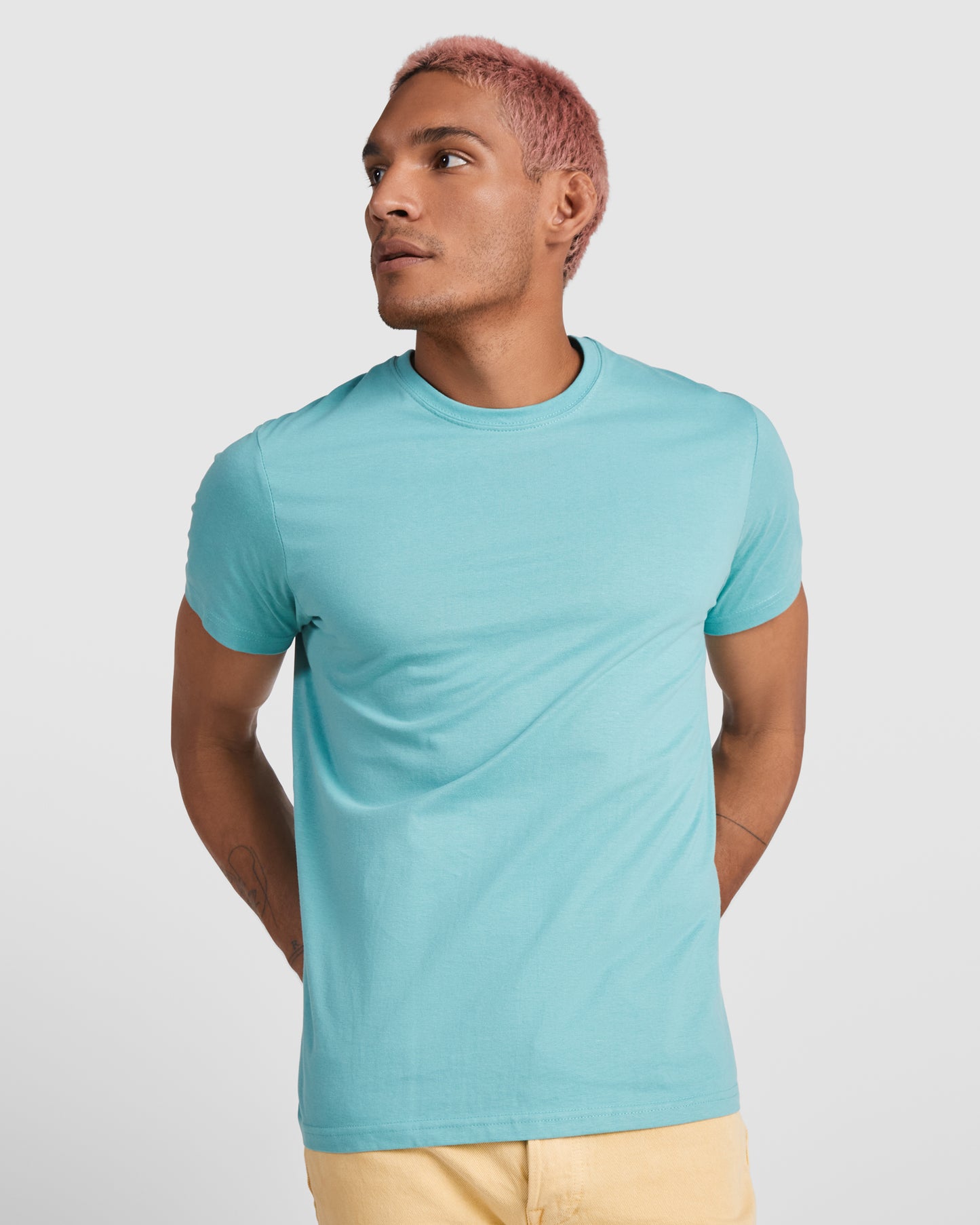 Camiseta tubular de manga corta STAFF
