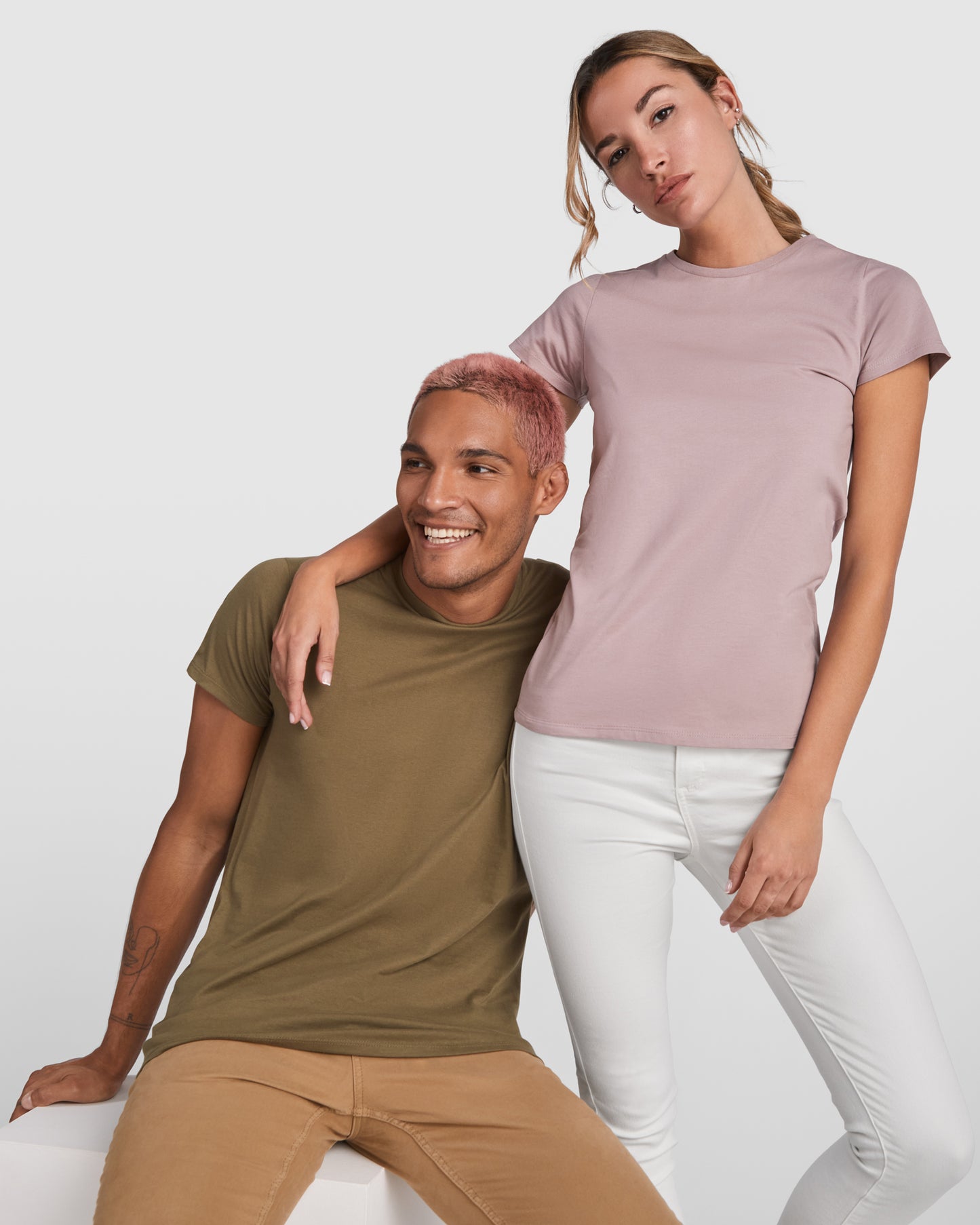 Camiseta tubular de manga corta BRED