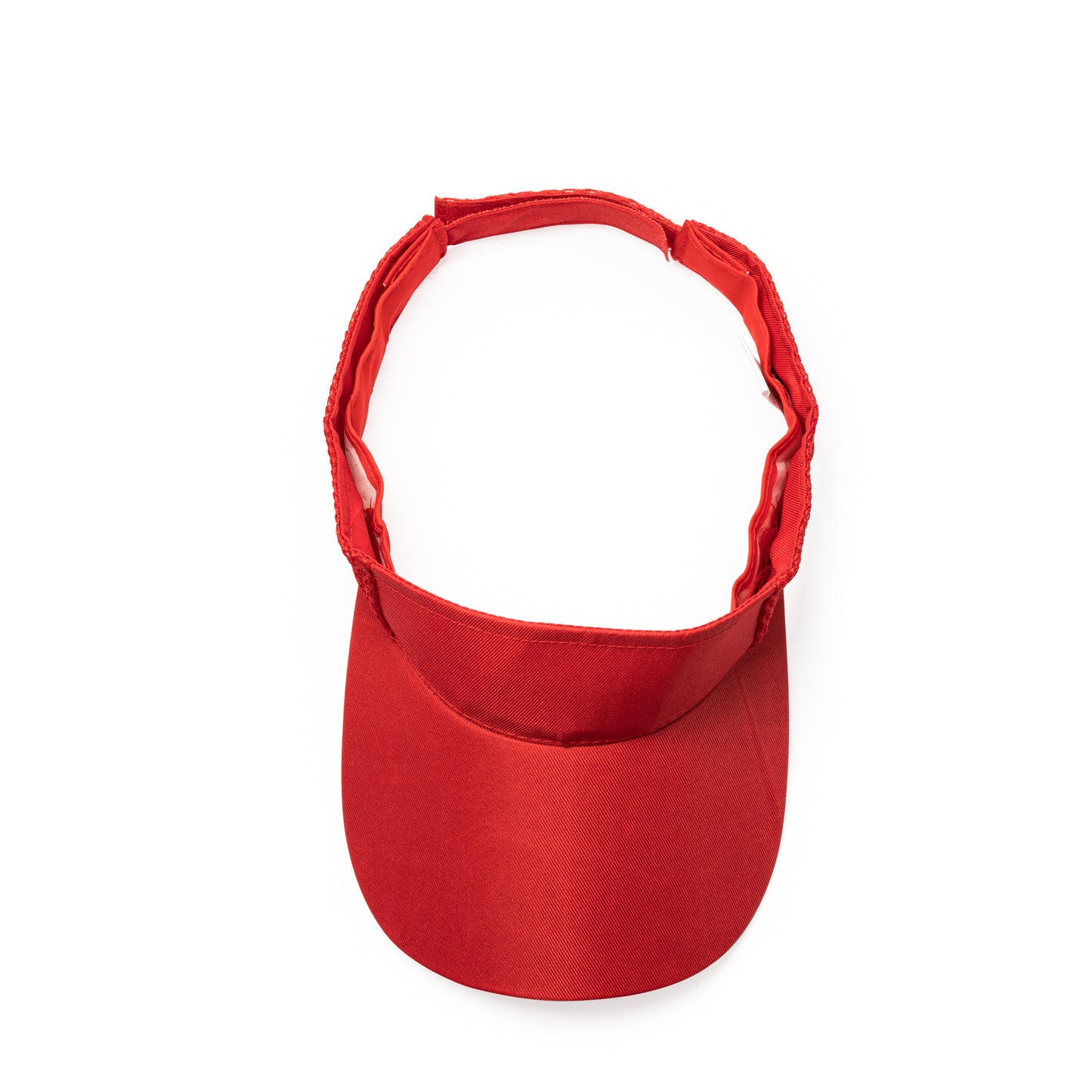 Cómoda visera técnica realizada en suave microfibra con cierre para ajuste de velcro