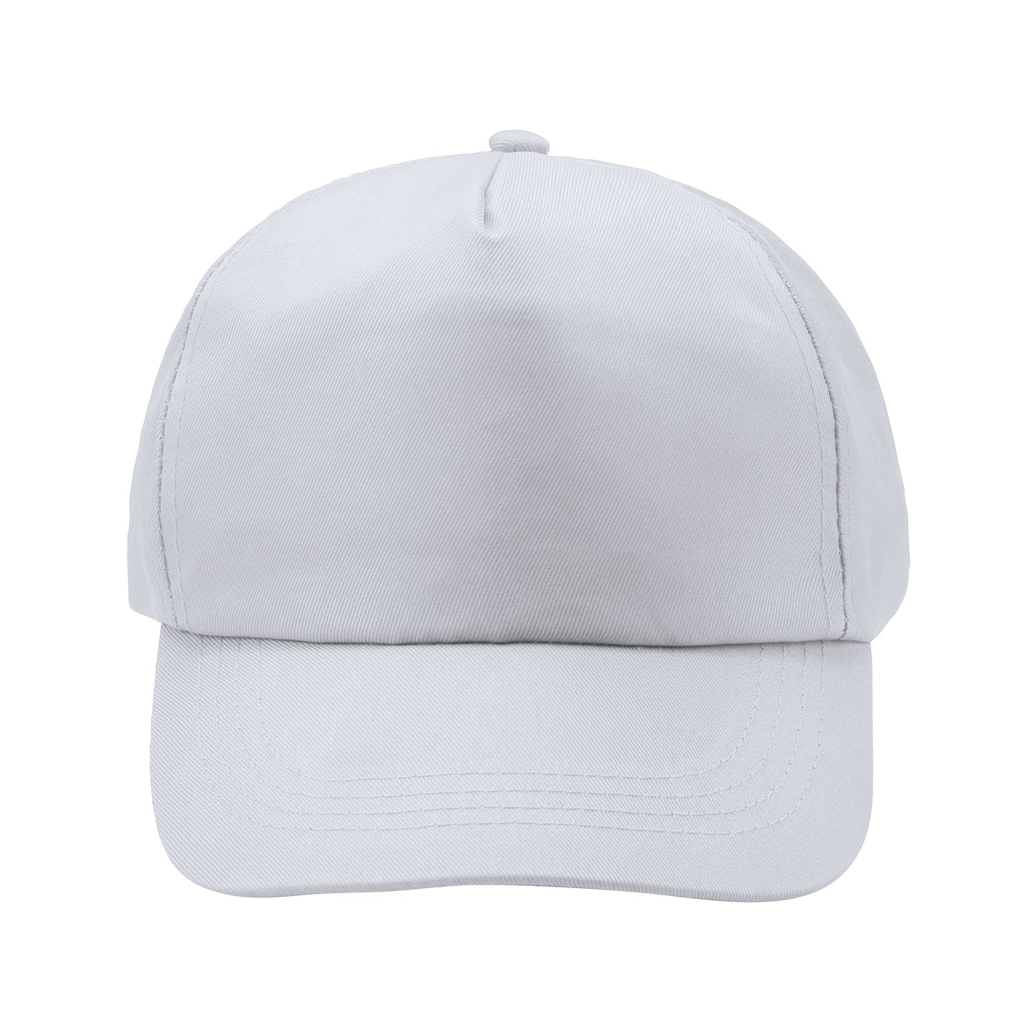 Gorra de RPET con 5 paneles. Cierre de velcro ajustable.