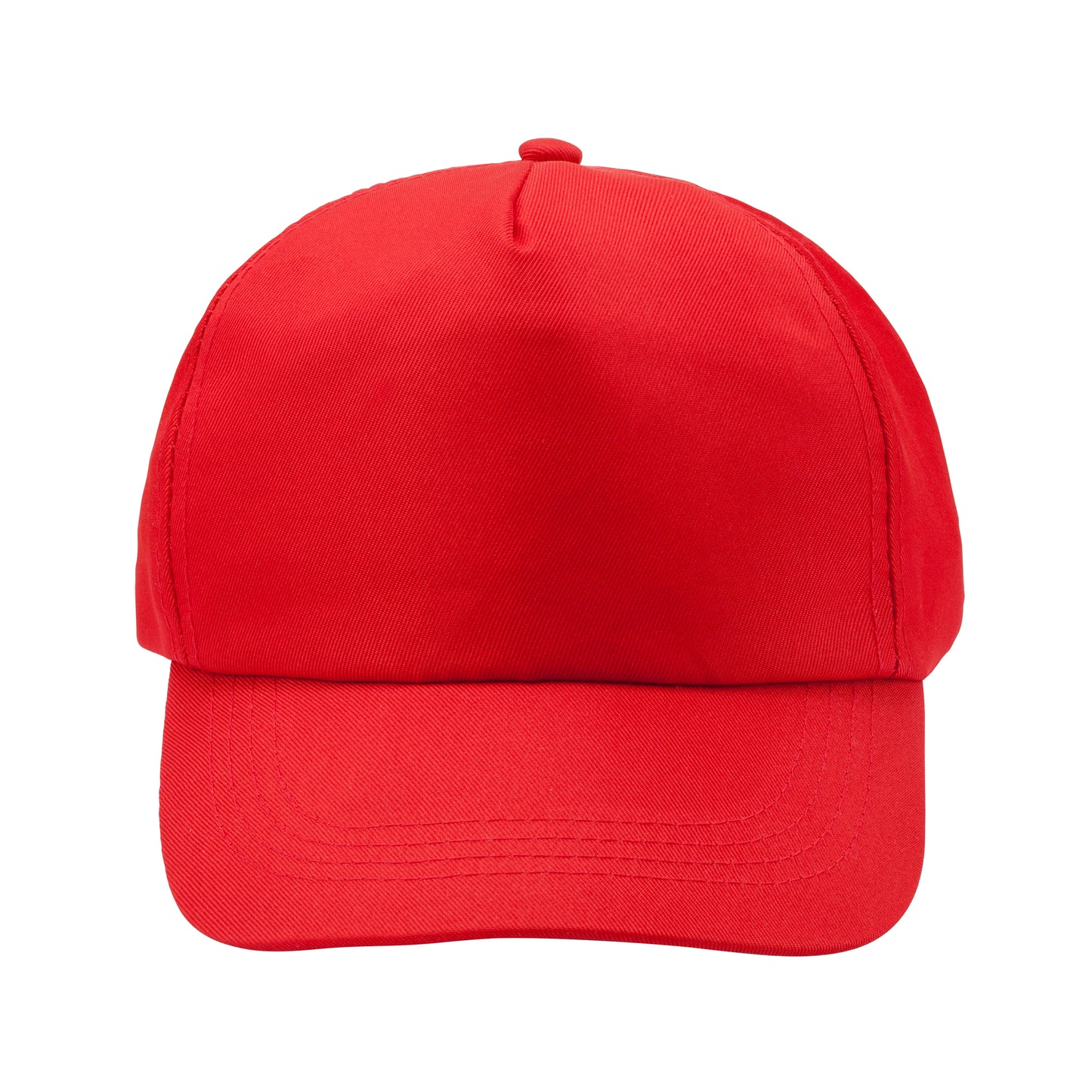 Gorra de RPET con 5 paneles. Cierre de velcro ajustable.
