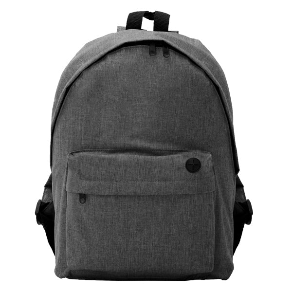 Mochila clásica de poliéster 300D con acabado jaspeado