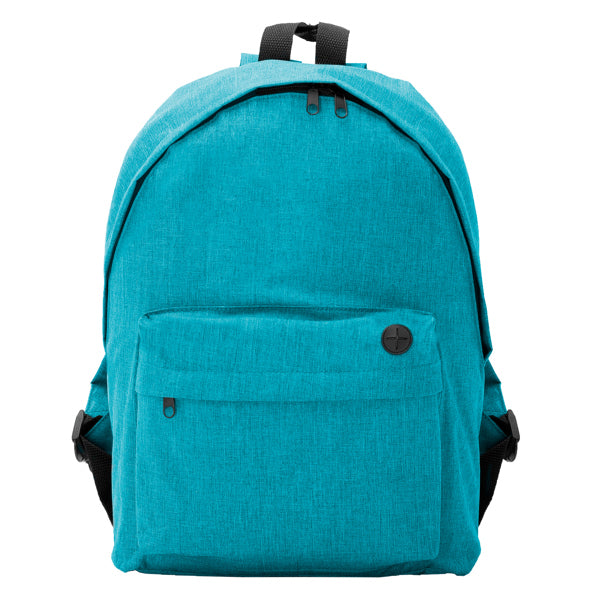 Mochila clásica de poliéster 300D con acabado jaspeado