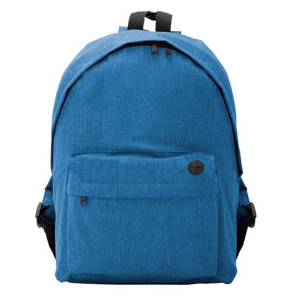 Mochila clásica de poliéster 300D con acabado jaspeado