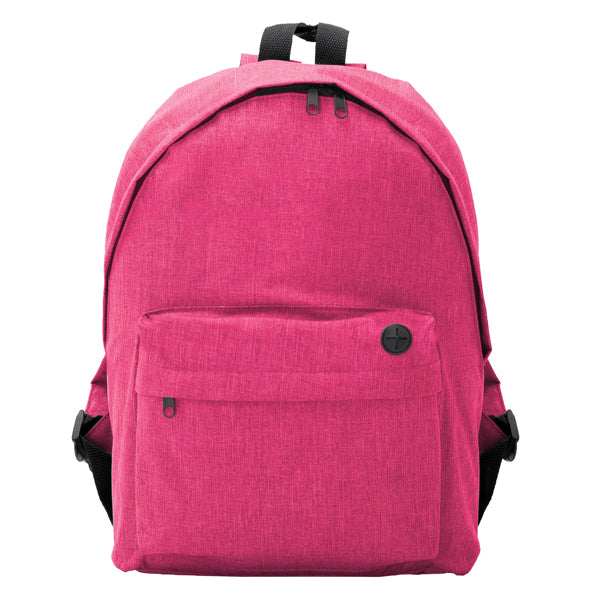 Mochila clásica de poliéster 300D con acabado jaspeado