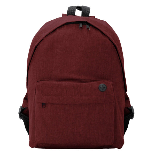 Mochila clásica de poliéster 300D con acabado jaspeado