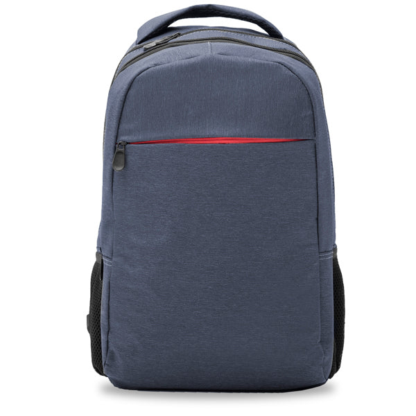 Mochila para portátil de poliéster en acabado jaspeado