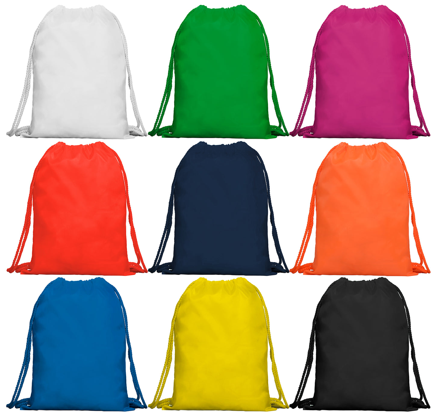 Mochila multiusos con cordones a tono de ajuste a la espalda de 8 mm de grosor.