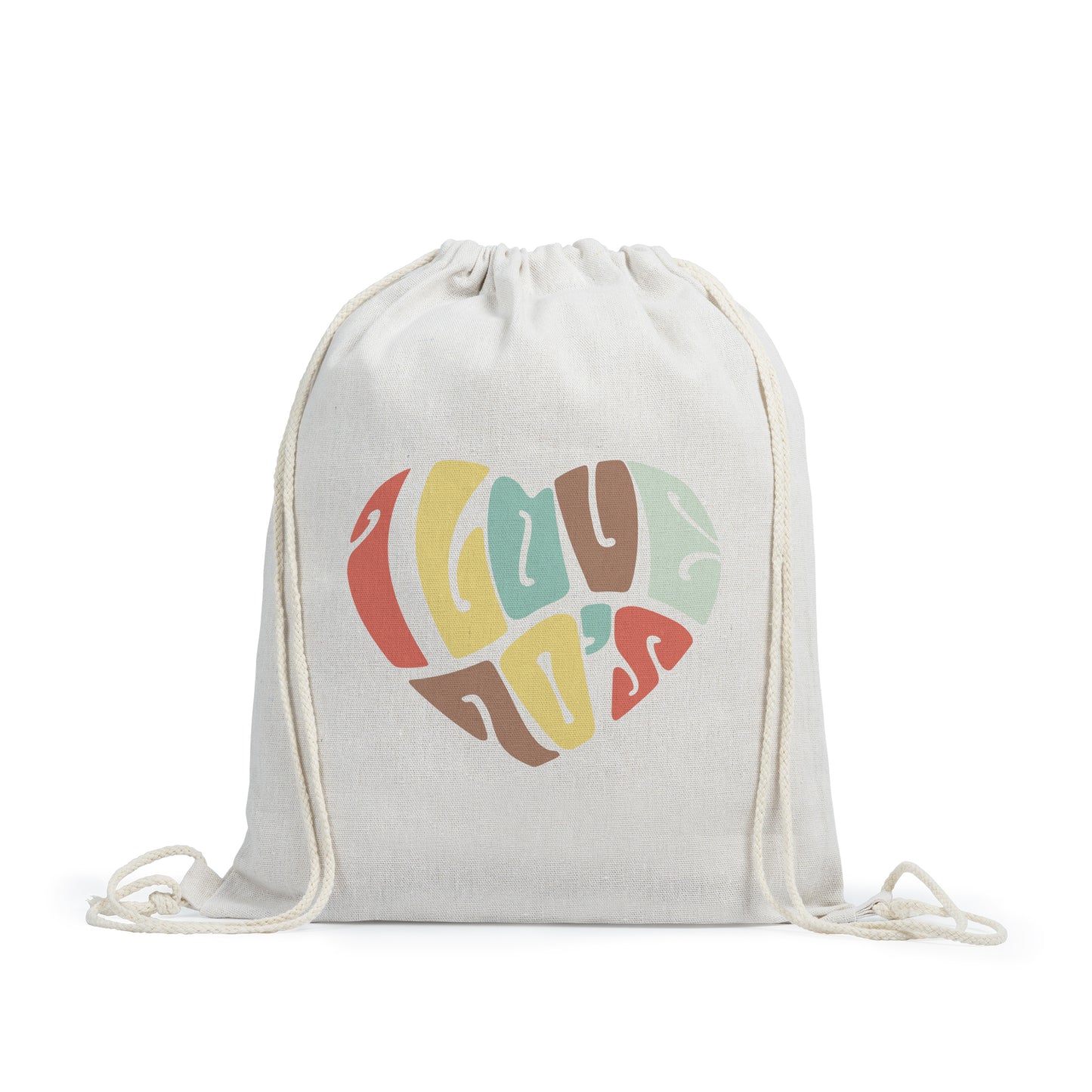 Mochila de cordones ideal para sublimación. Realizada en resistente poliéster.