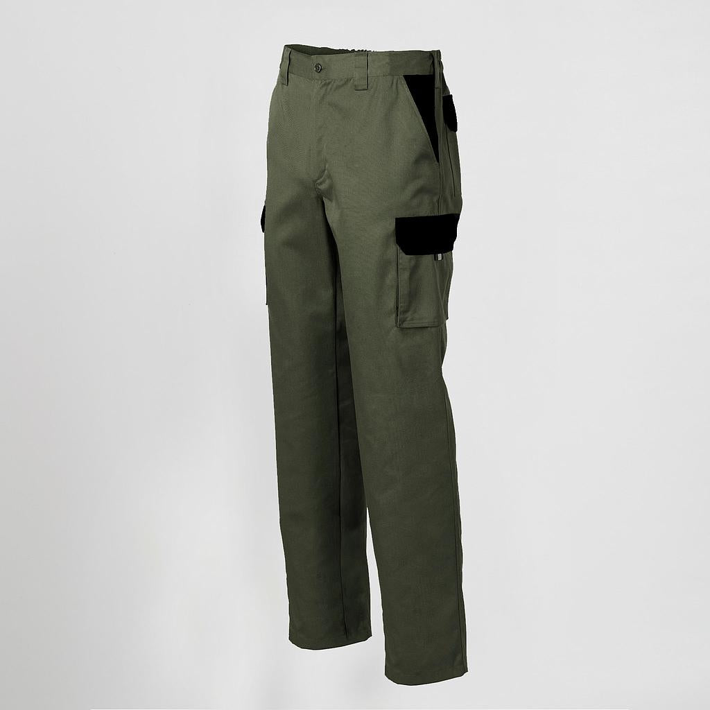PANTALON UNISEX MULTIBOLSILLOS ELASTICO GAMO COMBINADO