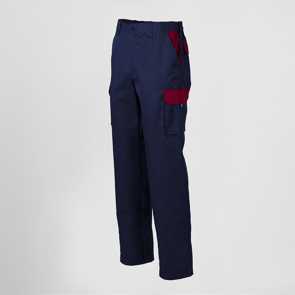 PANTALON UNISEX MULTIBOLSILLOS ELASTICO GAMO COMBINADO