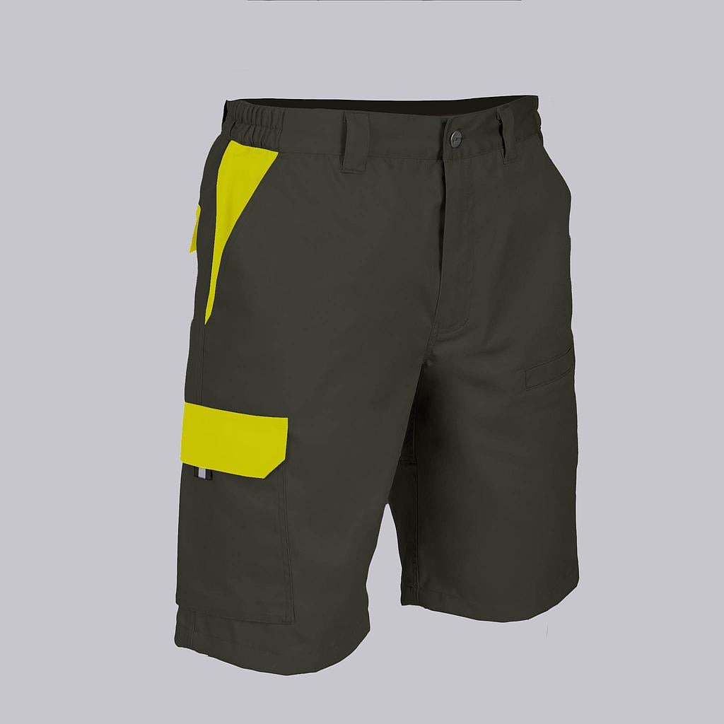 BERMUDA UNISEX MULTIBOLSILLOS ELASTICA ARCE COMBINADA