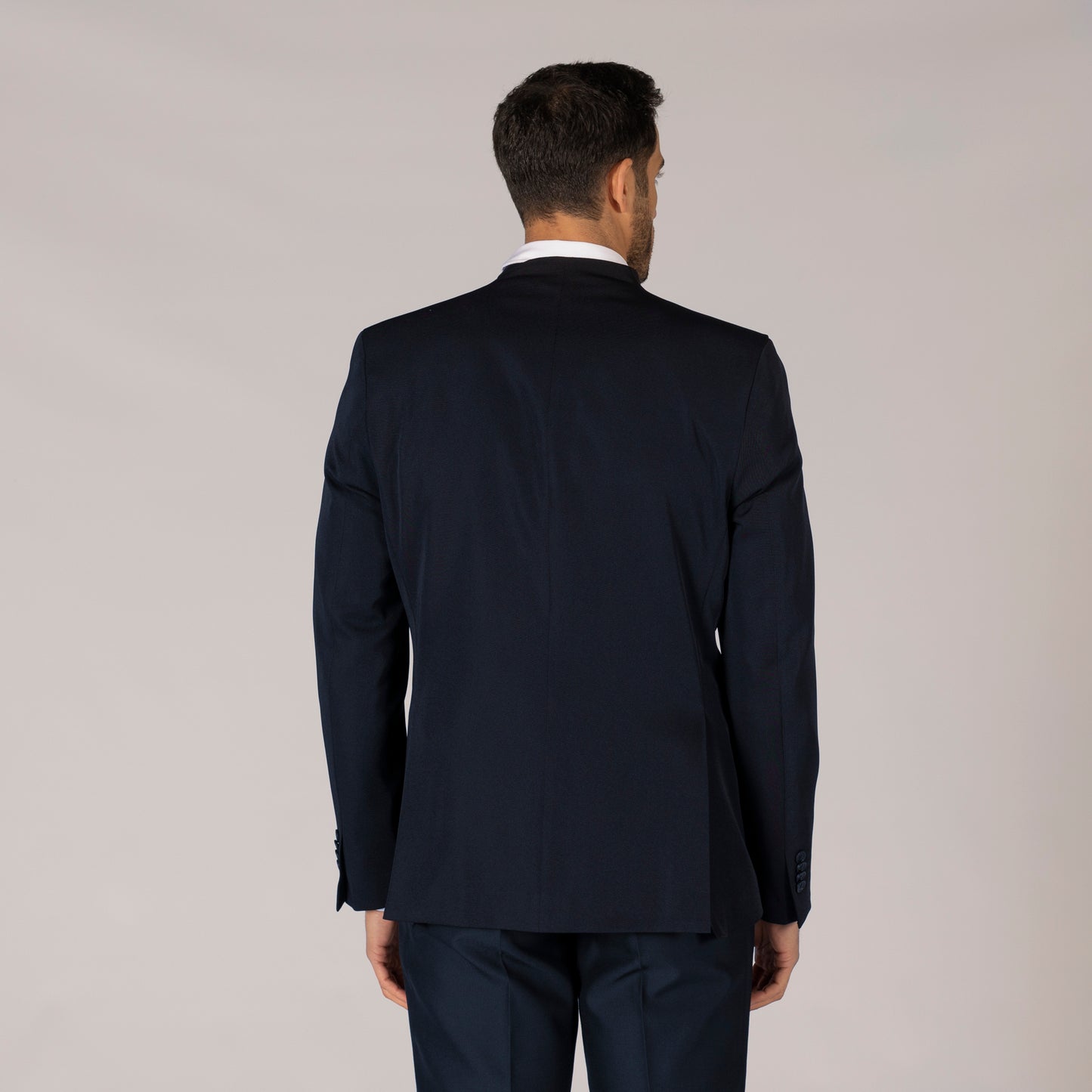 AMERICANA HOMBRE 2 BOTONES CUELLO CHIMENEA SLIM FIT TRIVIAL