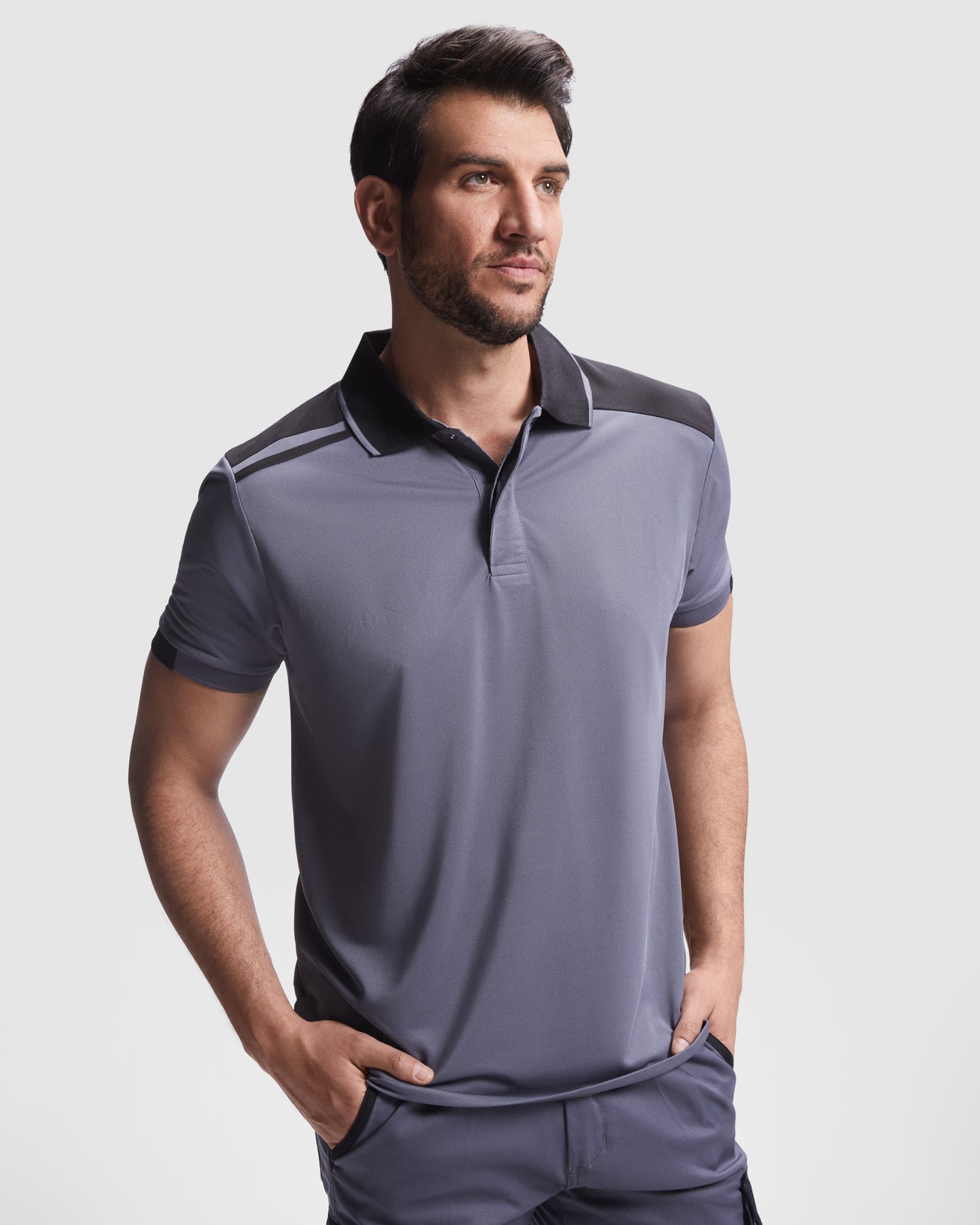 Polo de manga corta Laboral
