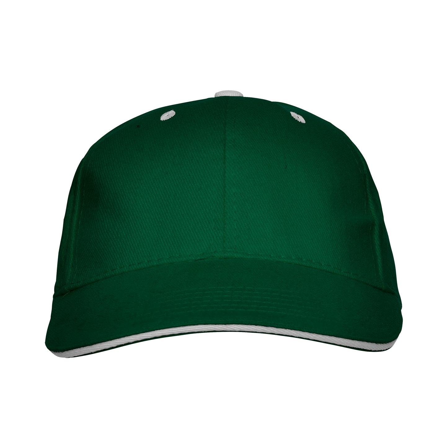 Gorra 6 paneles con sándwich a contraste.