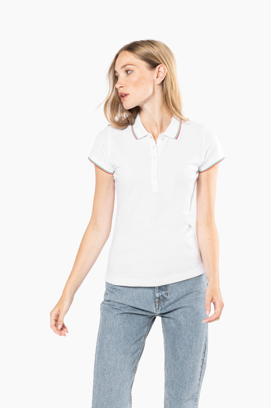 Polo de manga corta mujer Kariban K251