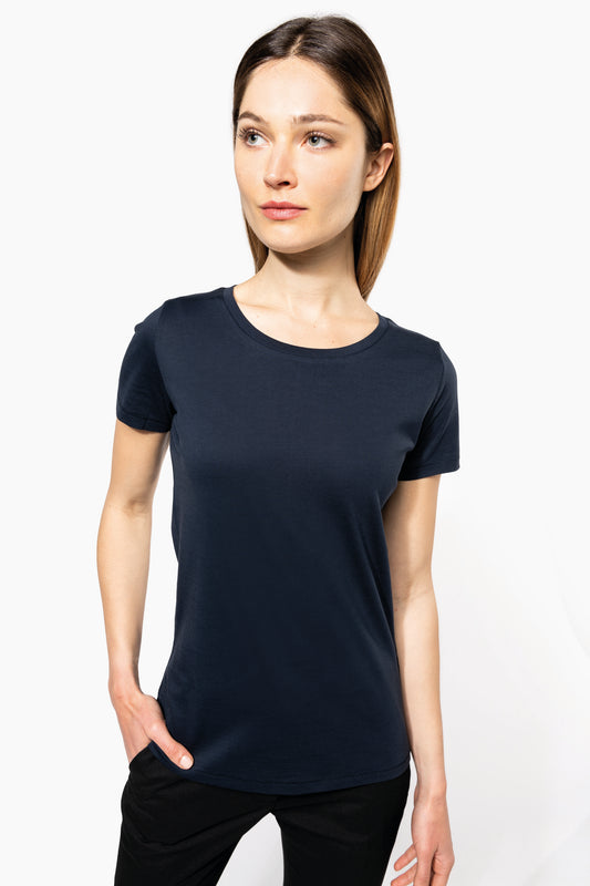 Camiseta Supima® cuello redondo maga corta mujer Kariban - Colección Corporate K3001