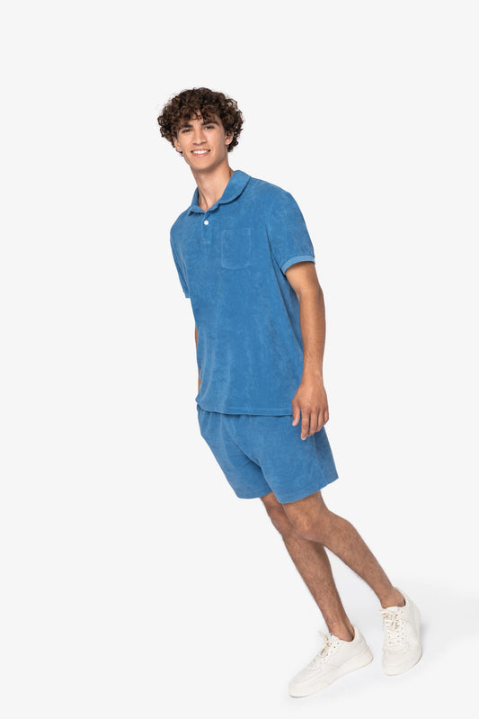Polo ecorresponsable de rizo hombre Native Spirit NS227