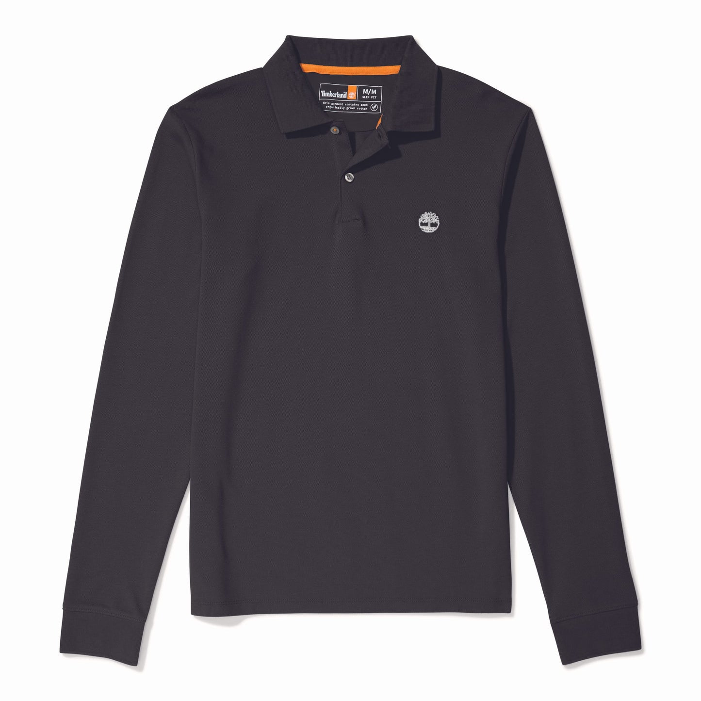 Polo slim LS de piqué Timberland TB0A5UD