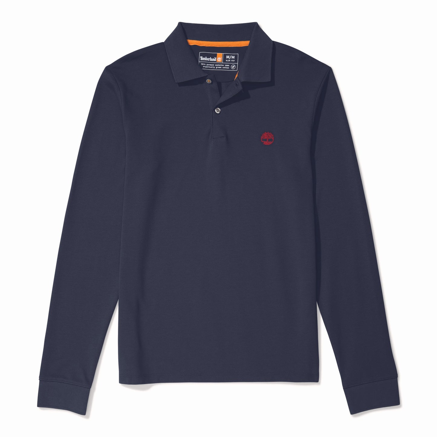 Polo slim LS de piqué Timberland TB0A5UD
