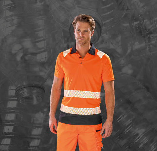 Polo de seguridad - Material reciclado Result R501X