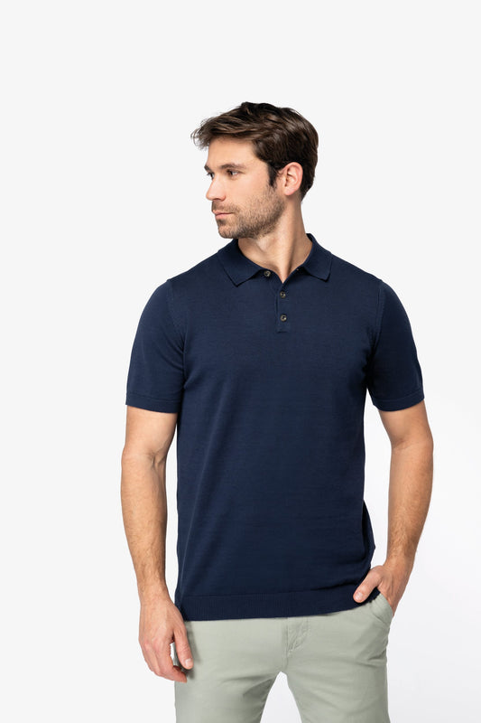 Polo ecorresponsable de punto hombre Spasso SP203