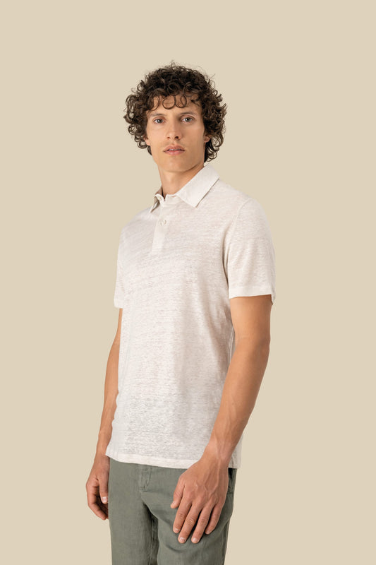 Polo de lino hombre Spasso SP217