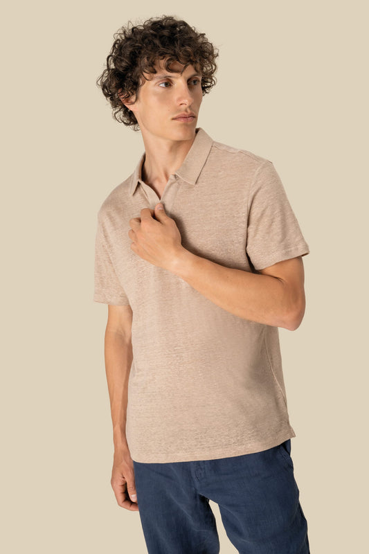 Polo de lino hombre Spasso SP220