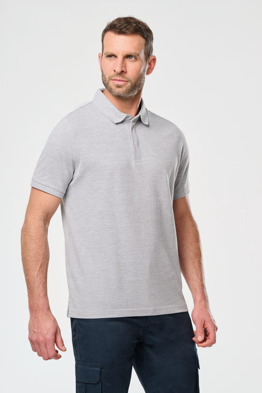 Polo con botones a presión y manga corta WK. Designed To Work WK225