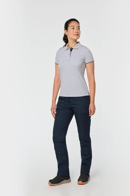 Polo Day To Day contrastado mujer WK. Designed To Work WK271