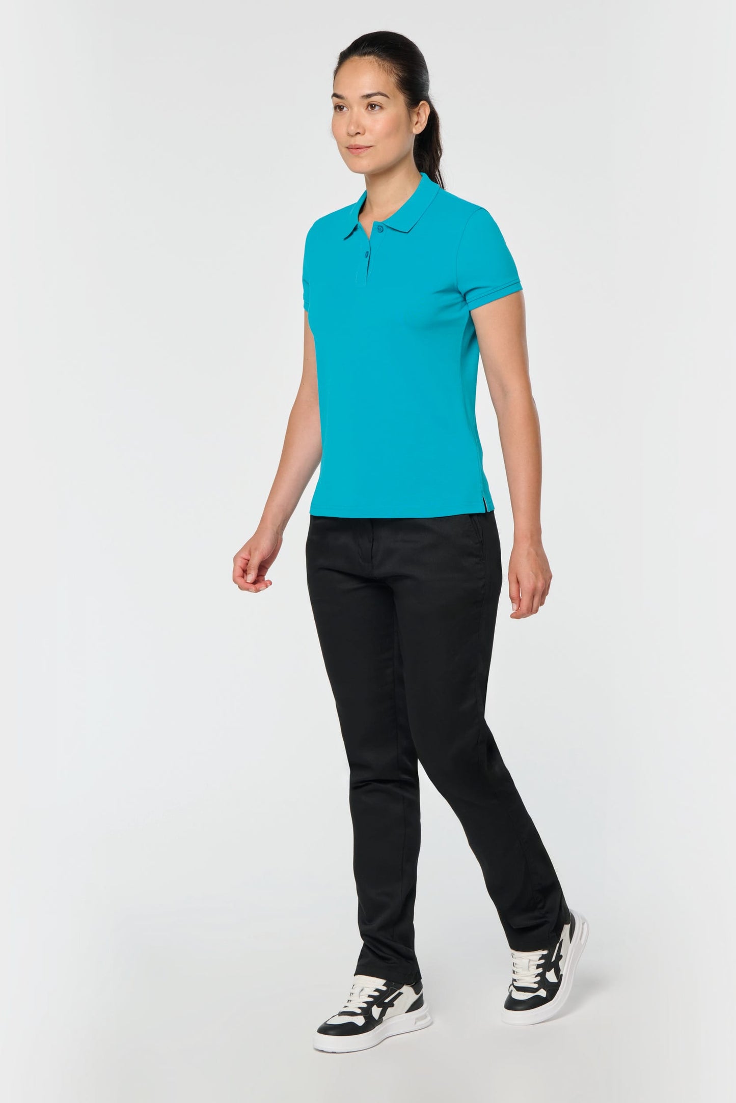 Polo Antibacteriano Mujer WK. Designed To Work WK275