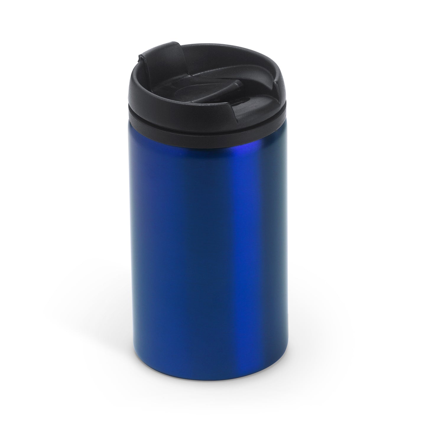 Vaso de acero inoxidable de 290 ml con tapa PP.