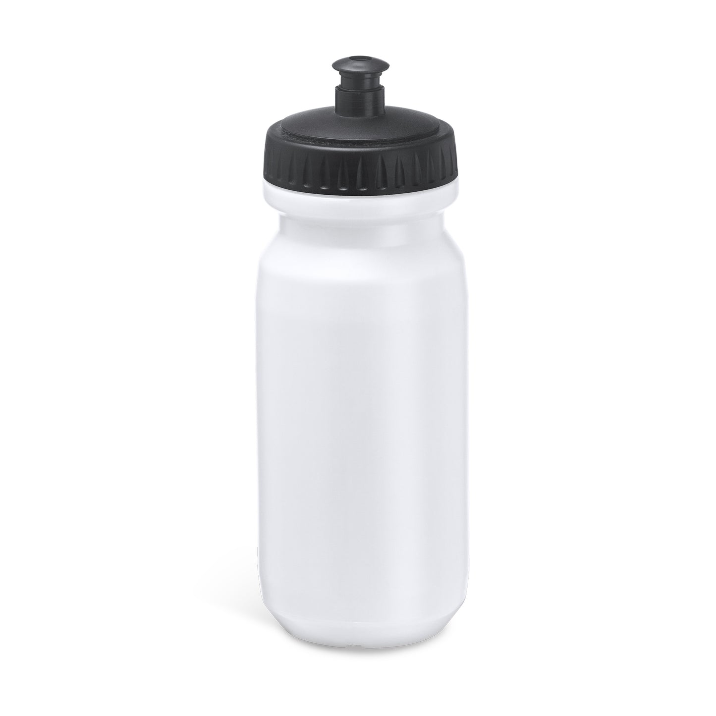 Bidón deportivo de PE con amplia superficie de marcaje. Bidón perfecto para hidratarte al realizar tu deporte favorito. Capacidad de 620 ml.