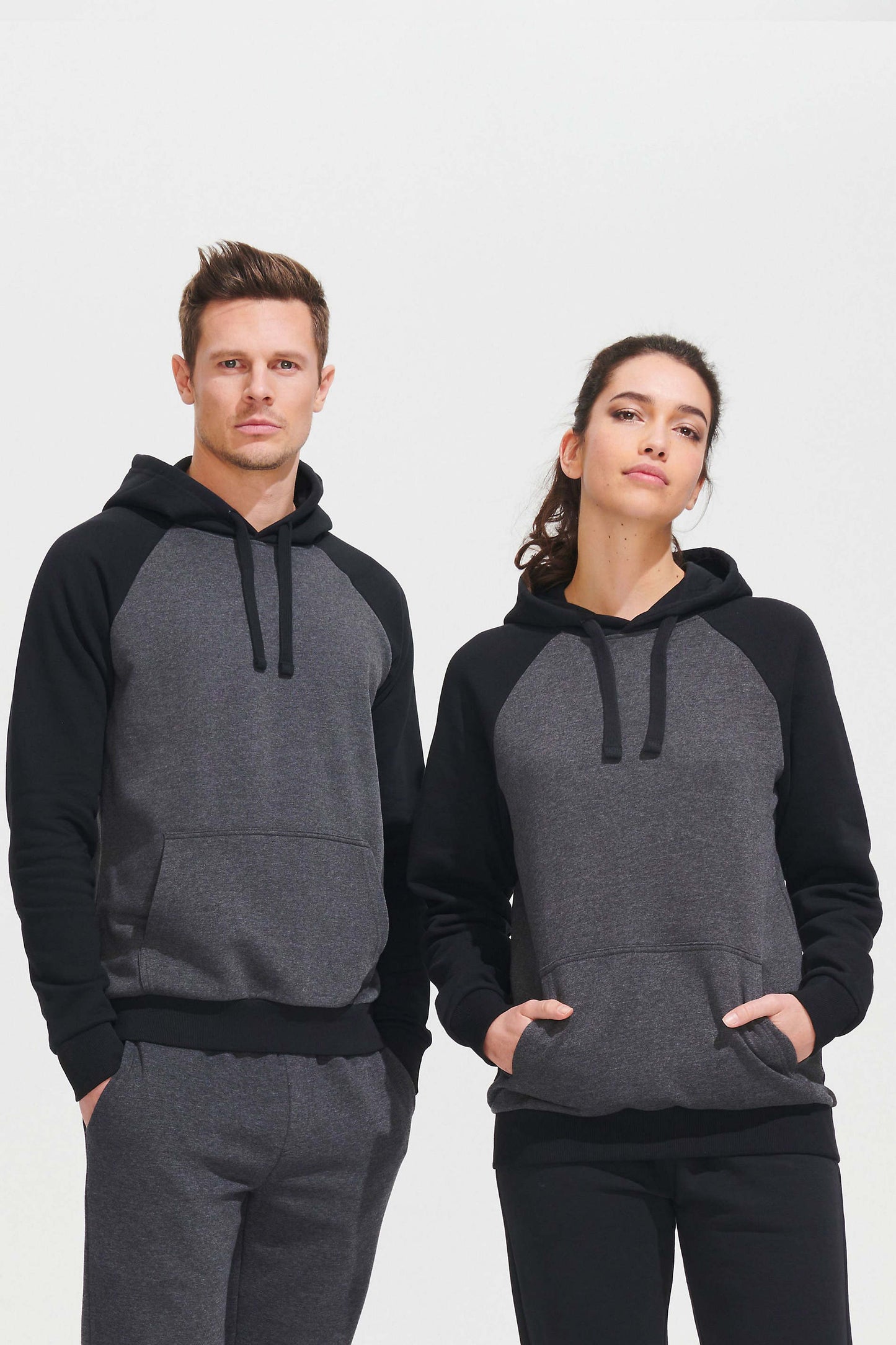 02998 Sudadera unisex bicolor