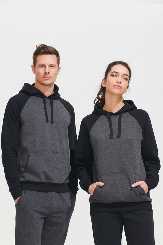 02998 Sudadera unisex bicolor