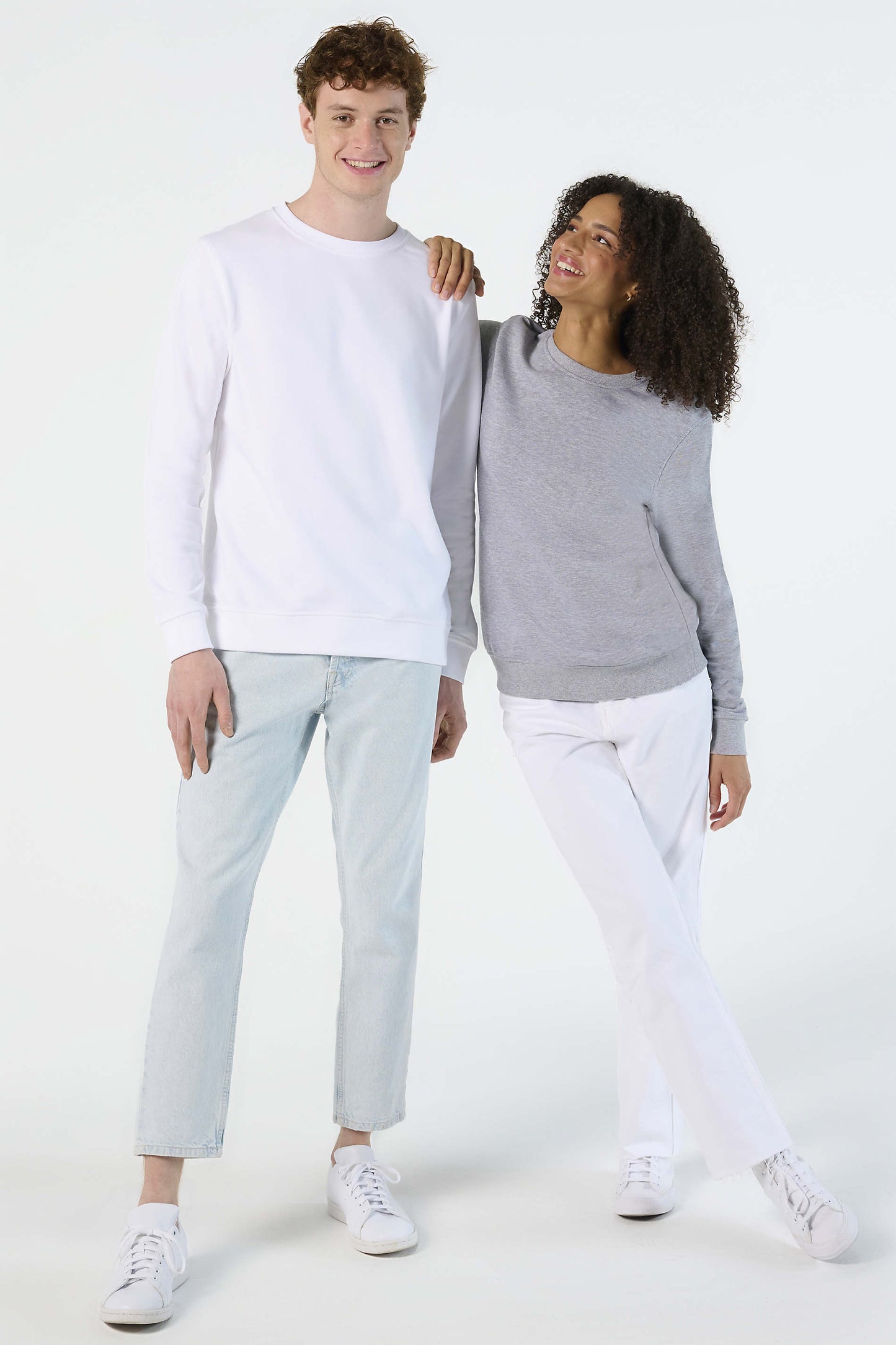 03574 Sudadera unisex cuello redondo