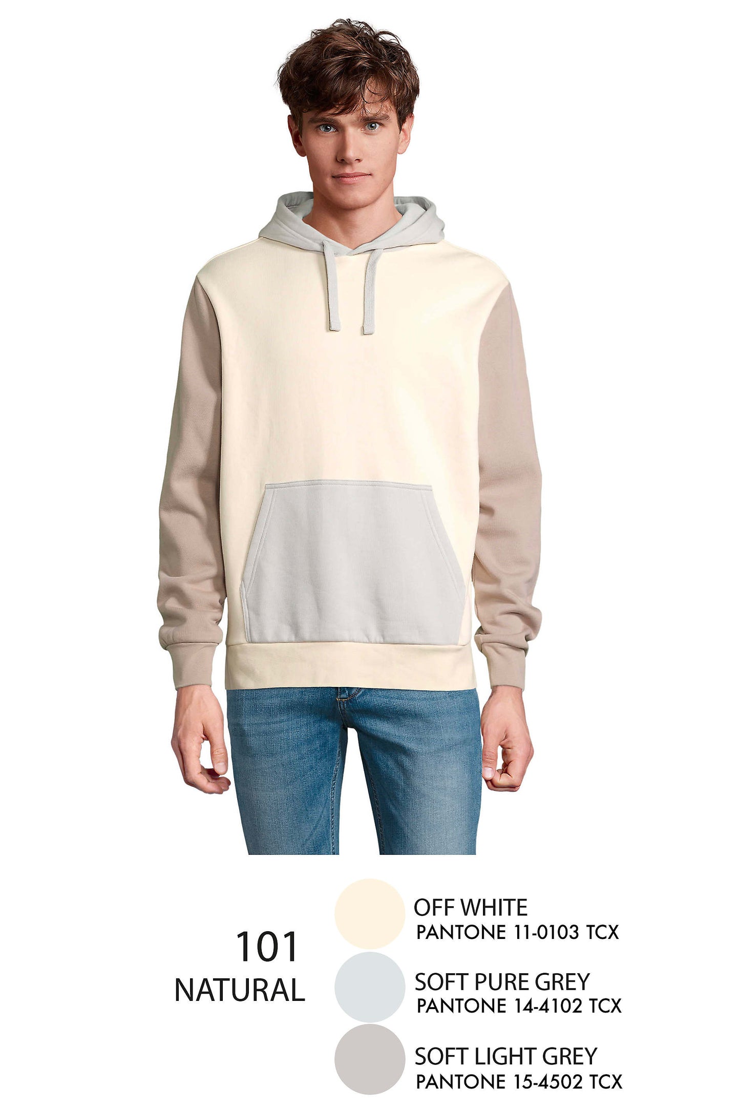 03818 Sudadera con capucha unisex