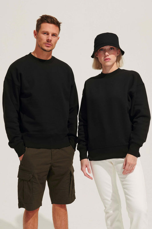 04043 Sudadera unisex cuello redondo
