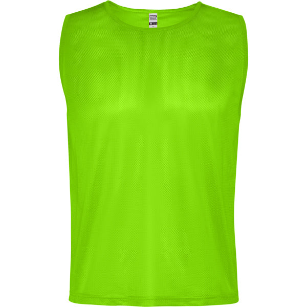 Peto deportivo transpirable unisex.
