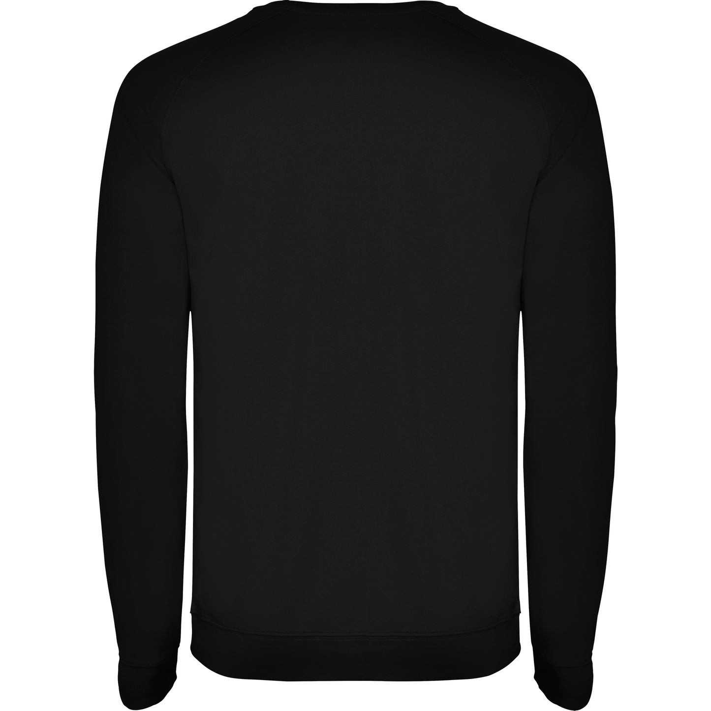 1104 Sudadera de algodón de manga entallada estilo ranglán