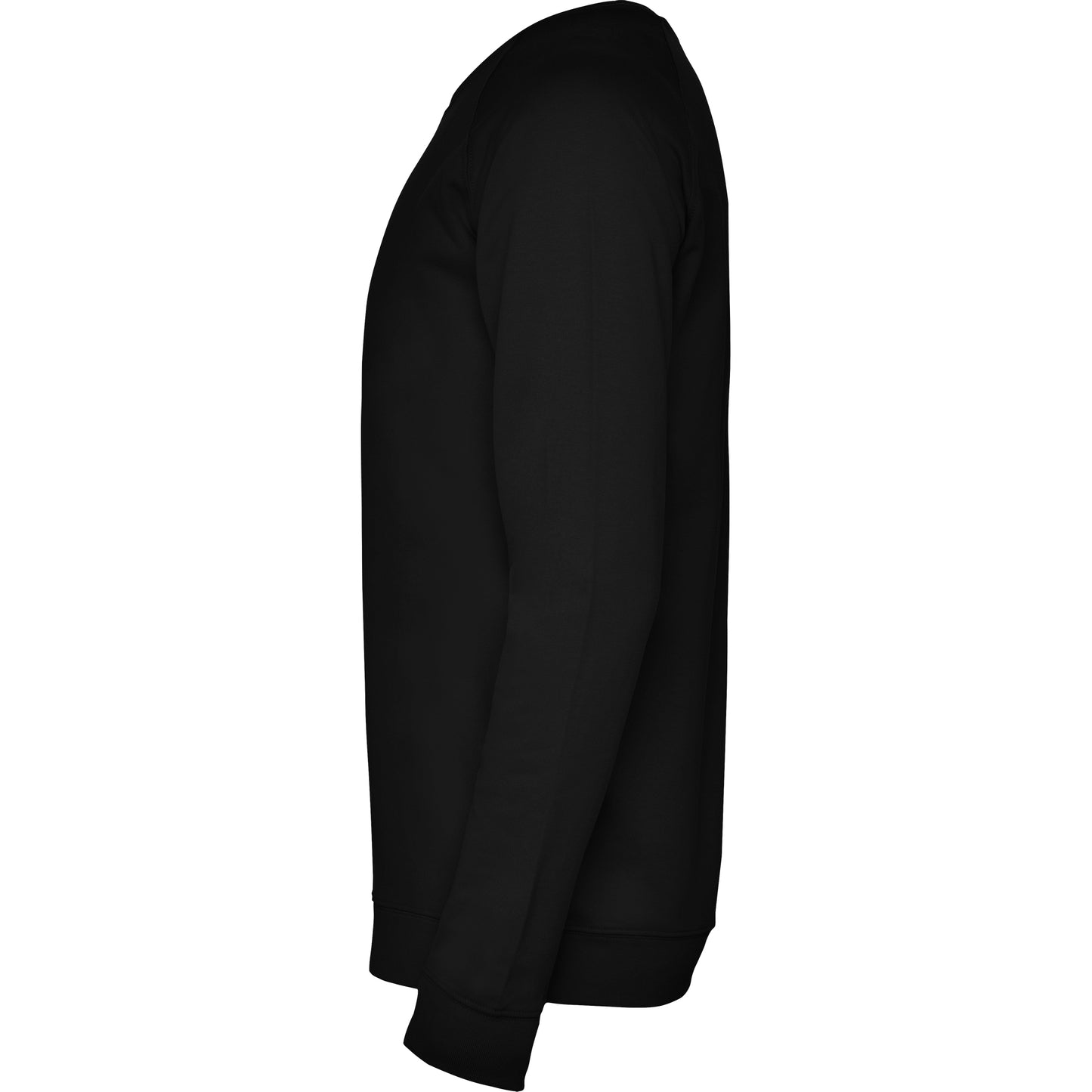 1104 Sudadera de algodón de manga entallada estilo ranglán