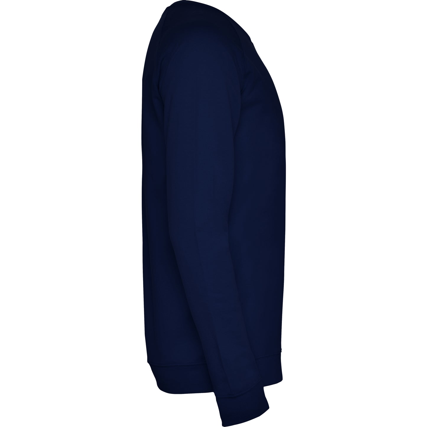 1104 Sudadera de algodón de manga entallada estilo ranglán