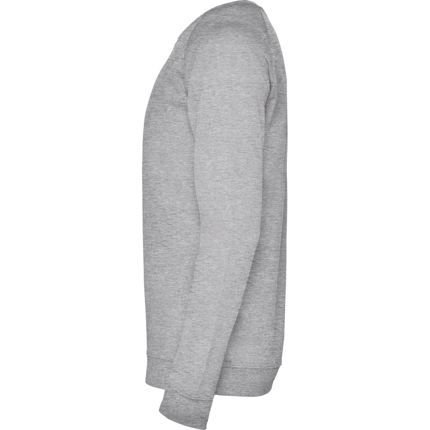 1104 Sudadera de algodón de manga entallada estilo ranglán